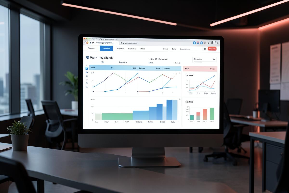 Project Management service shown on modern digital devices